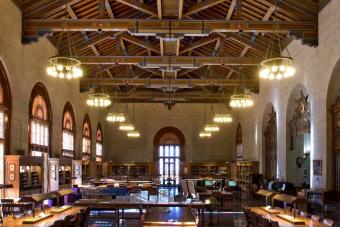 Battle Hall Library Reading Room