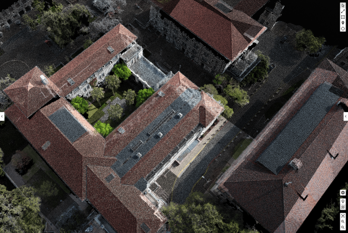 3D Point Cloud of Goldsmith Hall