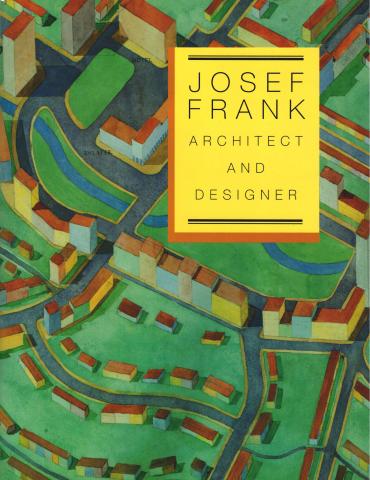 Josef Frank Architect and Designer Book Cover